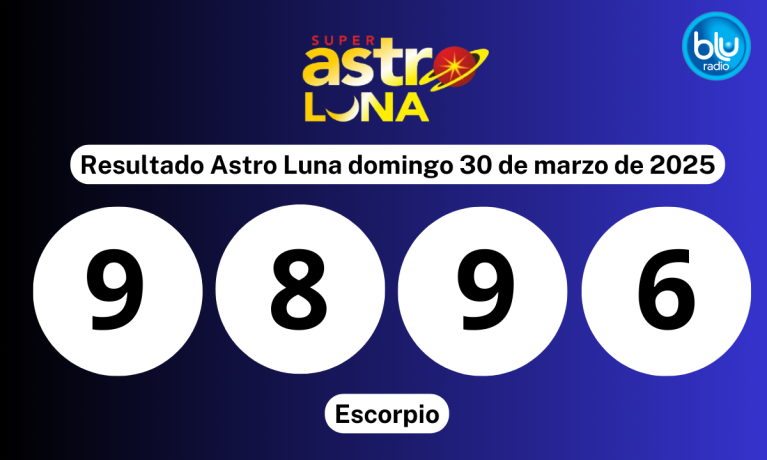 Resultado Astro Luna domingo 30 de marzo de 2025 Resultado Astro Luna domingo 30 de marzo de 2025