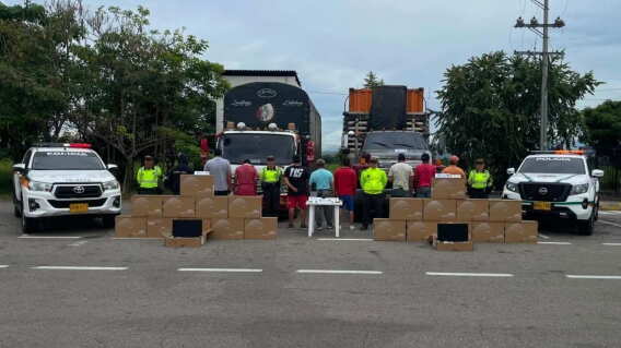 Recuperan en Tolima cargamento de más de 400 computadores 