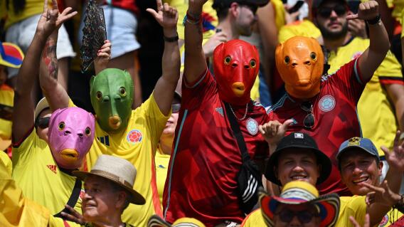 Hinchas de la Selección Colombia, previo a duelo de Eliminatorias. Hinchas de la Selección Colombia, previo a duelo de Eliminatorias.
