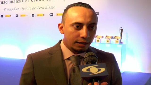 Colombiano Santiago Saldarriaga recibió galardón de periodismo por parte del rey Felipe VI