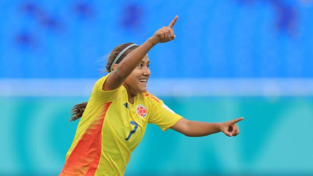 Isabella Díaz, jugadora de la Selección Colombia Sub-17. Isabella Díaz, jugadora de la Selección Colombia Sub-17.