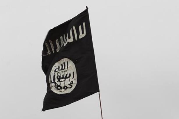 24785_Bandera del Estado Islámico - Foto: AFP