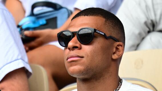 Kylian Mbappé, presente en la gran final de Roland Garros. Kylian Mbappé, presente en la gran final de Roland Garros.