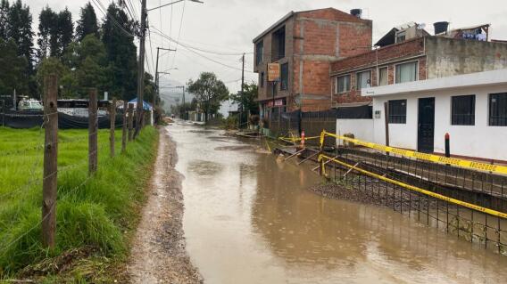 Inundaciones por lluvias en Cajicá, Cundinamarca Inundaciones por lluvias en Cajicá, Cundinamarca