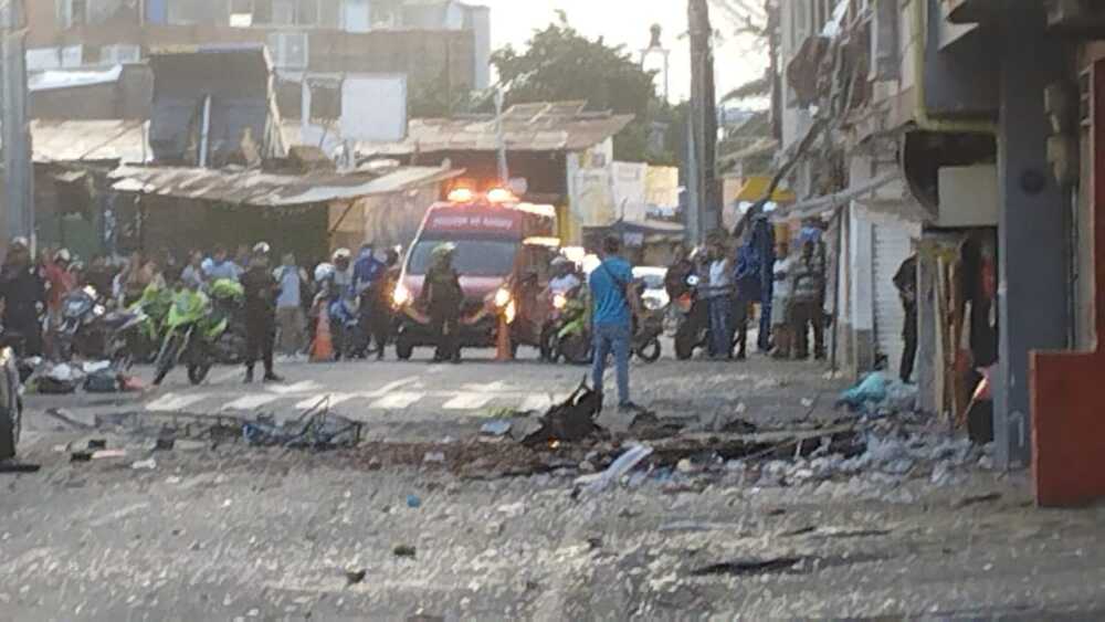 Atentado terrorista en Jamundí. Atentado terrorista en Jamundí.