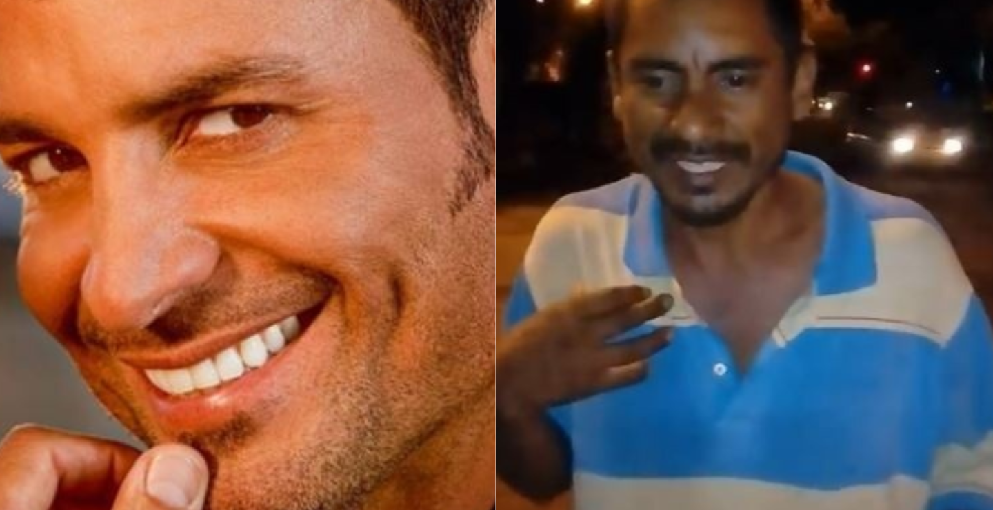 314338_BLU Radio.Chayanne- Habitante de calle canta igual al artista/ Foto:Facebook Chayanne-Captura de video