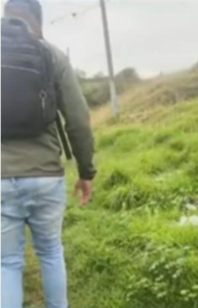 La foto que Catalina Leyva tomó a un hombre