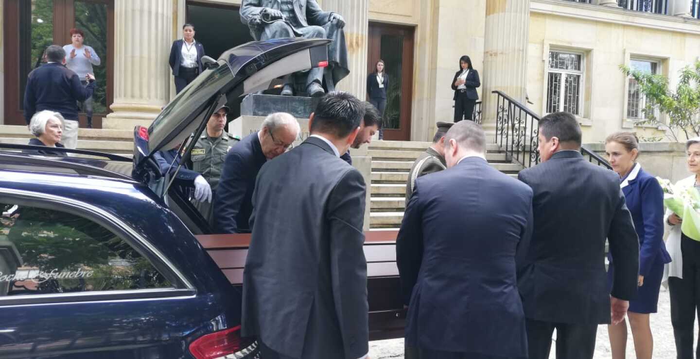 321811_BLU Radio, Academia Colombiana de la Lengua - Velación Belisario Betancur / Fotos: BLU Radio