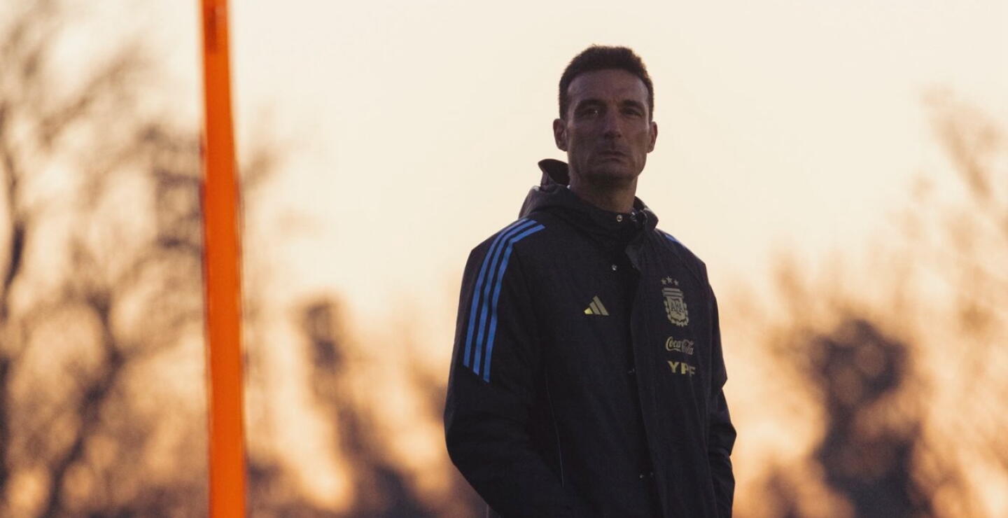 Lionel Scaloni, director técnico de la Selección Argentina.