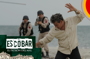'Naufrago' se vuelve en el infiltrado del Comando Élite en Escobar, el patrón del mal.