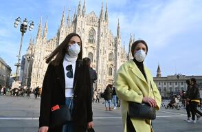 357510_Coronavirus en Italia / Foto: AFP
