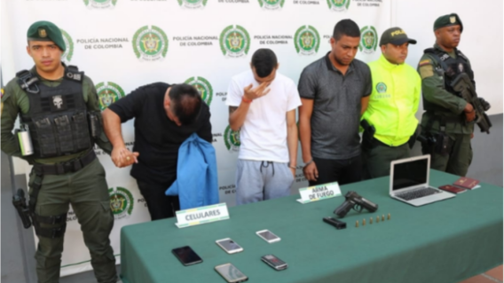 334874_BLU Radio // Captura de 'Martín Bala' // Policía