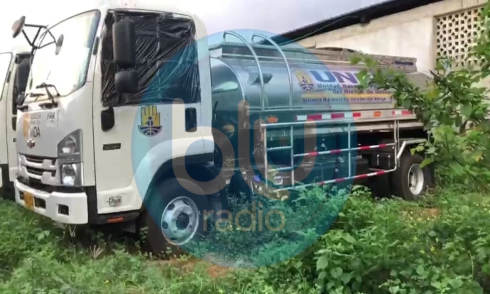 Estado de los carrotanques en La Guajira.