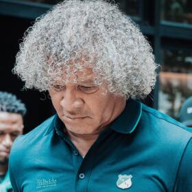 Alberto Gamero, director técnico de Deportivo Cali. 