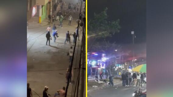 Enfrentamientos en Bogotá entre hinchas de Millonarios y Nacional Enfrentamientos en Bogotá entre hinchas de Millonarios y Nacional