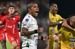 América Cali, Once Caldas y Bucaramanga juegan desde este martes los 'play-offs' de la Copa Sudamericana. 
