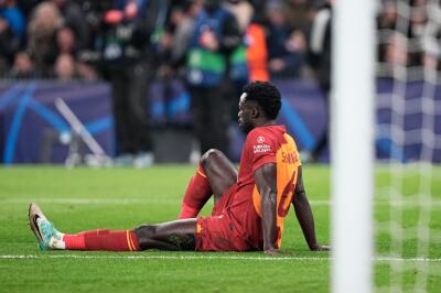 Davinson Sánchez con el Galatasaray. Davinson Sánchez con el Galatasaray.