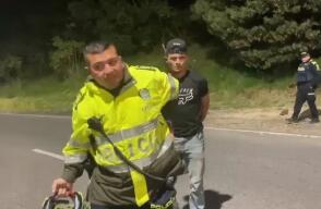 Sujeto que por poco provoca otro incendio forestal en cerros orientales de Bogotá fue detenido