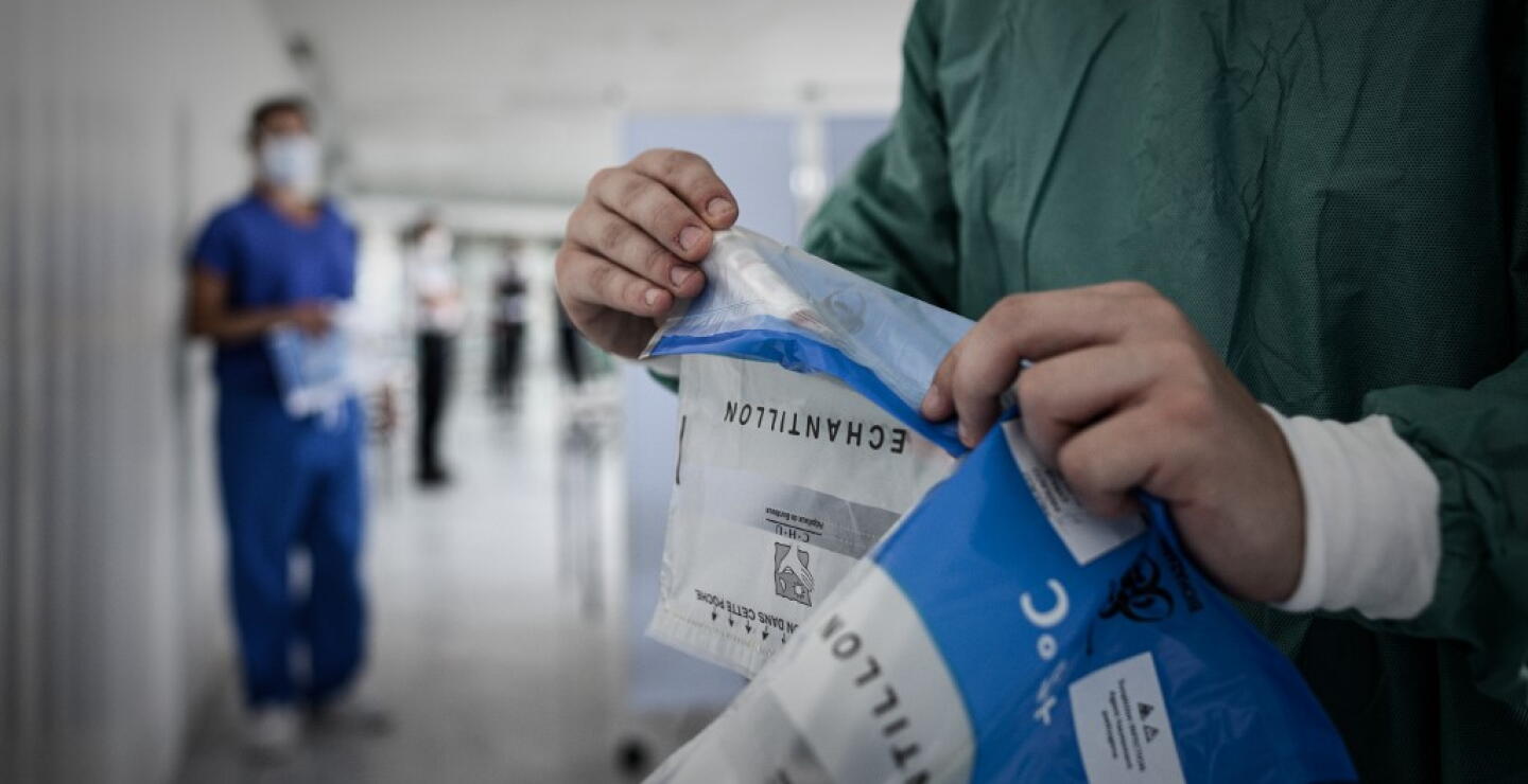 373405_Test coronavirus. Foto: AFP