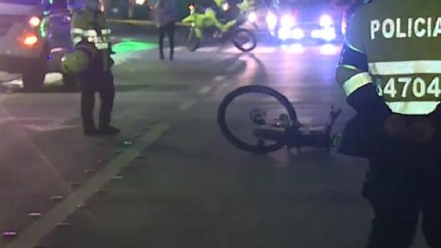 Ciclista que iba por vía de carros y no por la ciclorruta murió en accidente Ciclista que iba por vía de carros y no por la ciclorruta murió en accidente