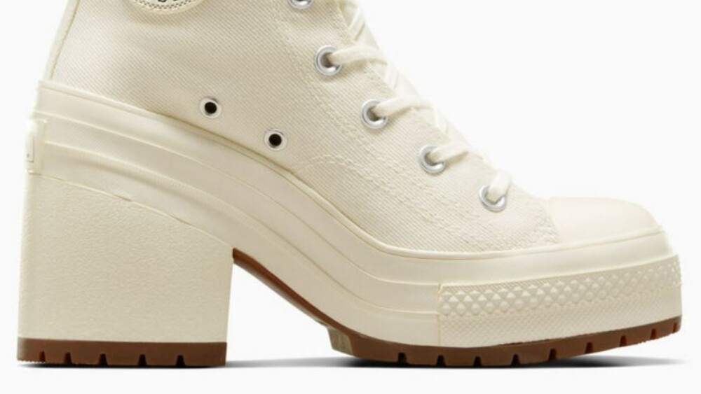 Reconocida marca lanzó tenis tacón para captar más clientes, ¿los compraría? - BluRadio tacones converse