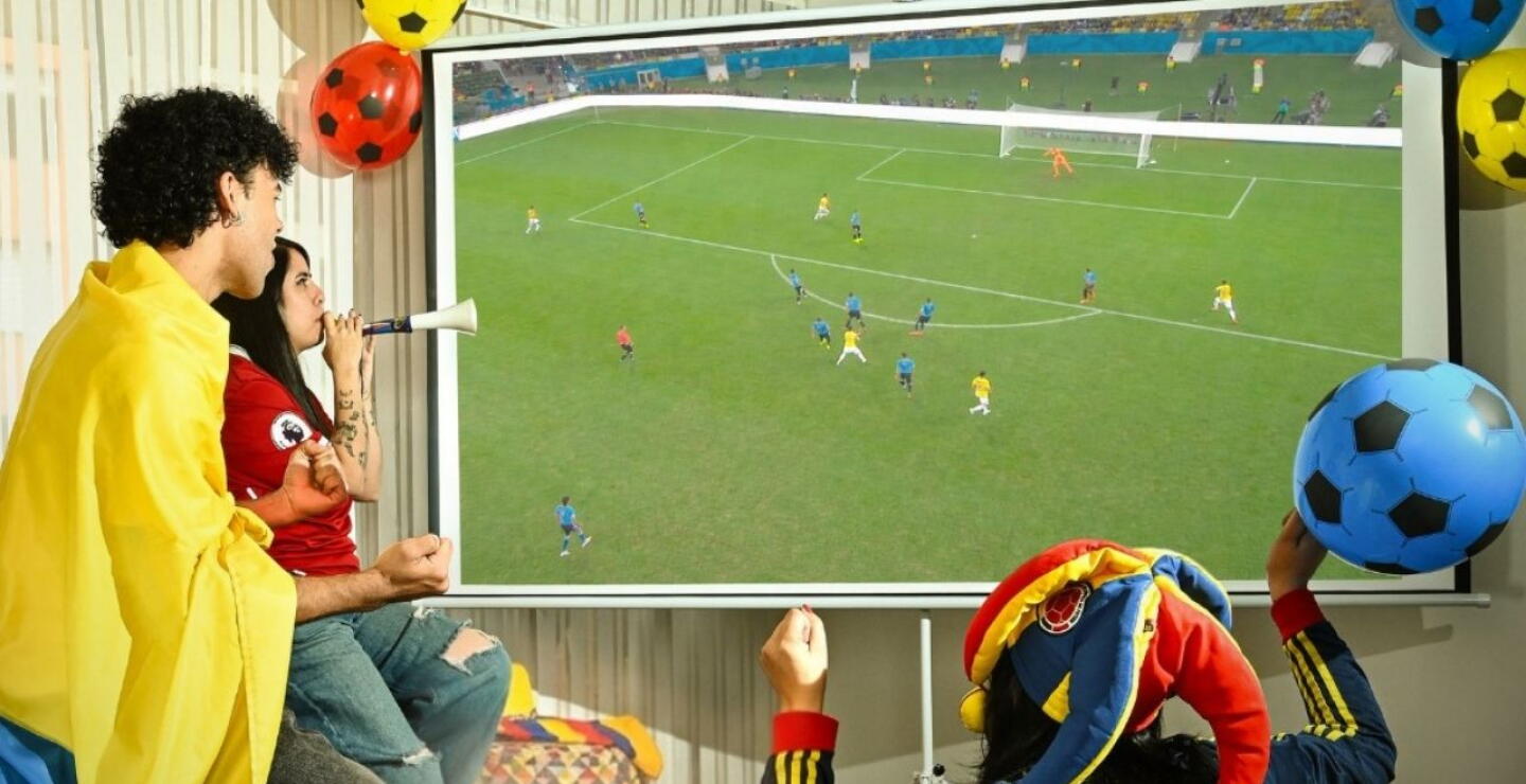 Proyectores para ver el mundial