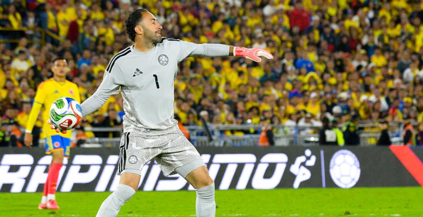 David Ospina, arquero de la Selección Colombia. 