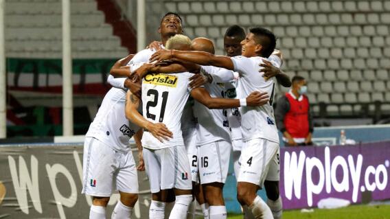 Once Caldas celebra Once Caldas celebra