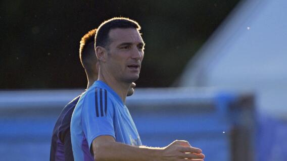 Lionel Scaloni, entrenador de la Selección Argentina Lionel Scaloni, entrenador de la Selección Argentina