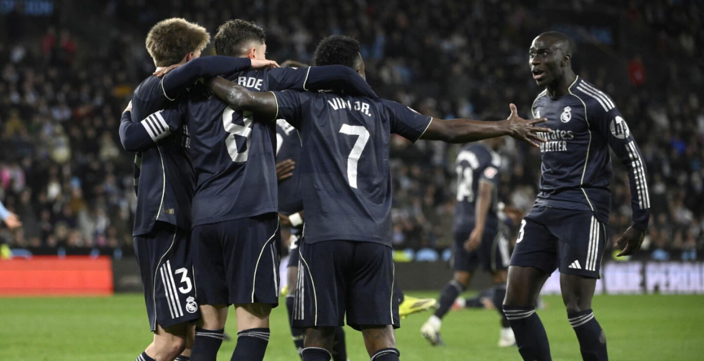 Real Madrid se impuso al Celta de Vigo en la Liga de España.