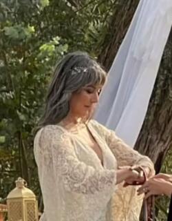 Expresentadora Silvia Corzo se casó y ella es la afortunada a la que le dio el sí