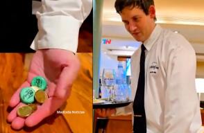 Mesero argentino despedido por reclamar propina en monedas: ¿abuso laboral?