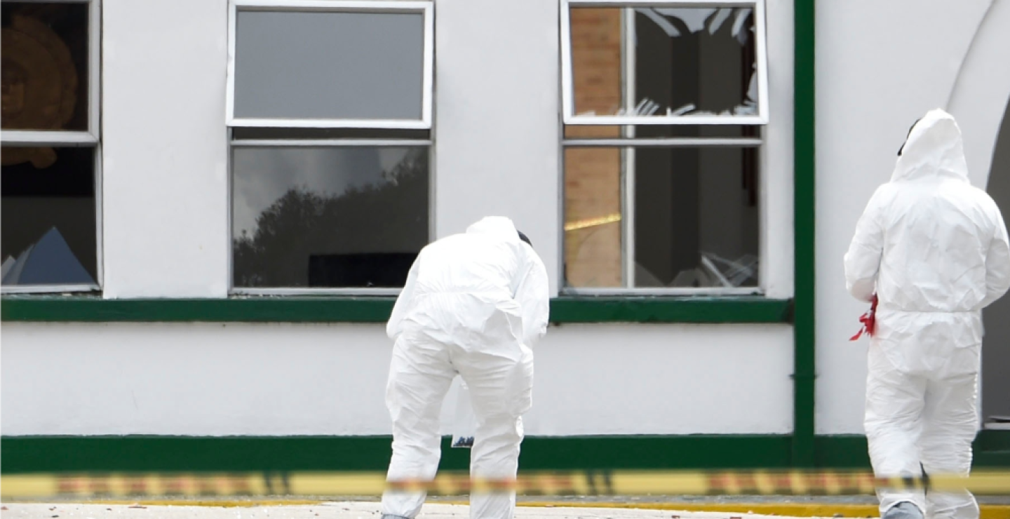 325841_BLU Radio // Atentado en Bogotá // Foto: AFP