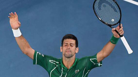 354009_Novak Djokovic // Foto: AFP 354009_Novak Djokovic // Foto: AFP
