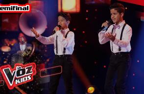 Sebas & Alex cantan 'Tú' en la semifinal | La Voz Kids Colombia 2022