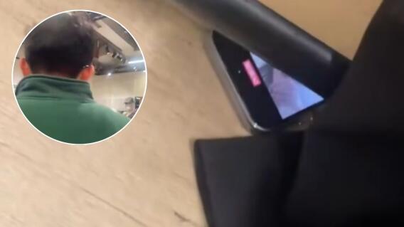 Así fue el momento en el que joven increpó a hombre que la habría grabado en un vestidor Así fue el momento en el que joven increpó a hombre que la habría grabado en un vestidor