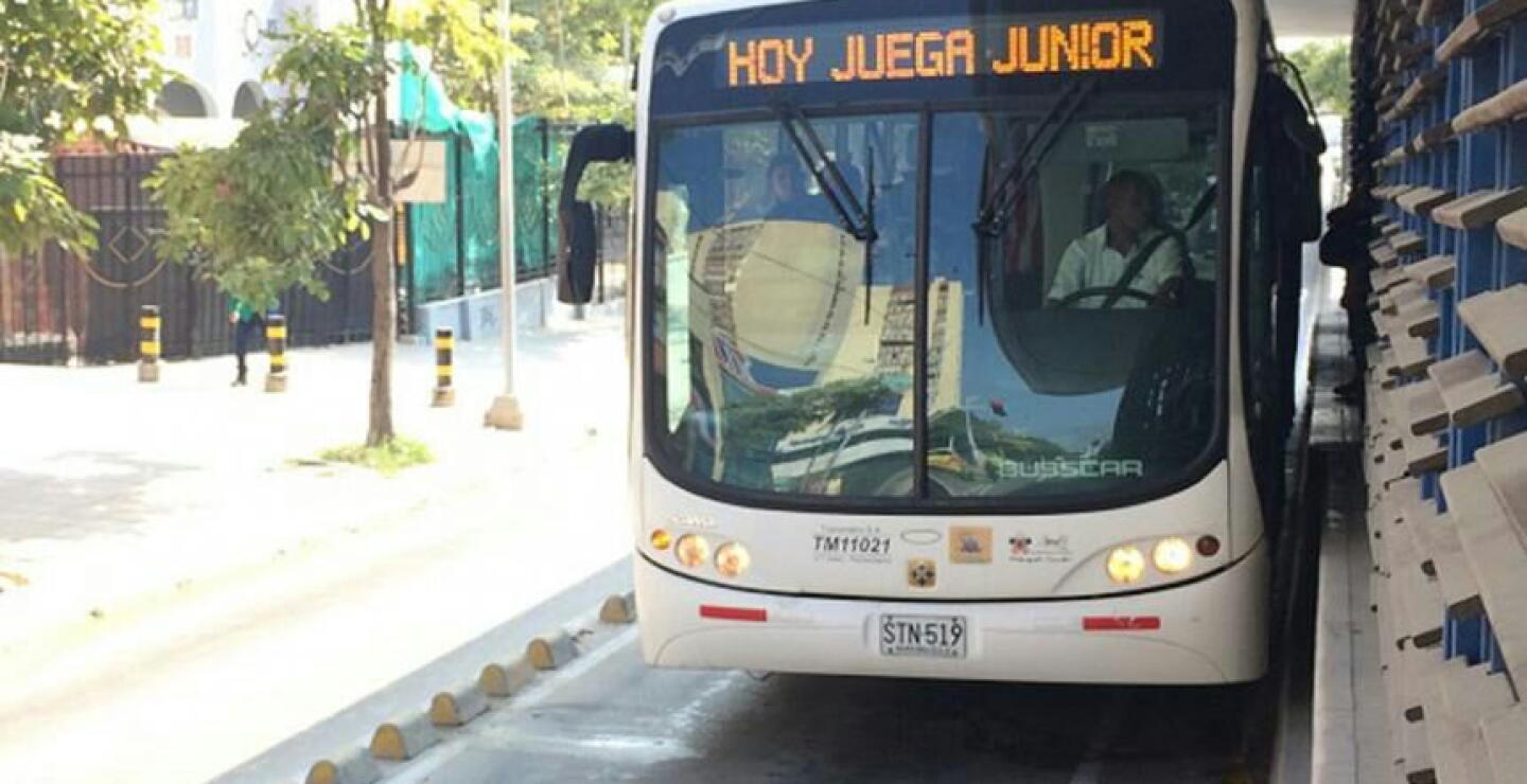 288752_Blu Radio/ Sistema de transporte masivo de Barranquilla. Foto: prensa Transmetro