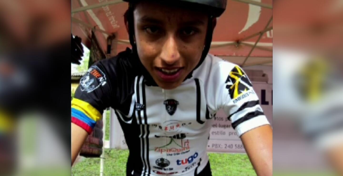 339676_BLU Radio // Egan Bernal, de niño a campeón // Foto: Cortesía Noticias Caracol