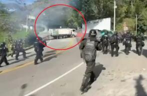 Decretan toque de queda en Buriticá, Antioquia, por protestas de mineros