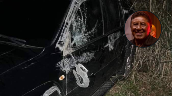 Silvio Brito salió ileso de aparatos accidente de tránsito Silvio Brito salió ileso de aparatos accidente de tránsito