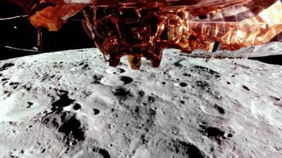 Nave espacial privada de empresa estadounidense posó sobre la luna