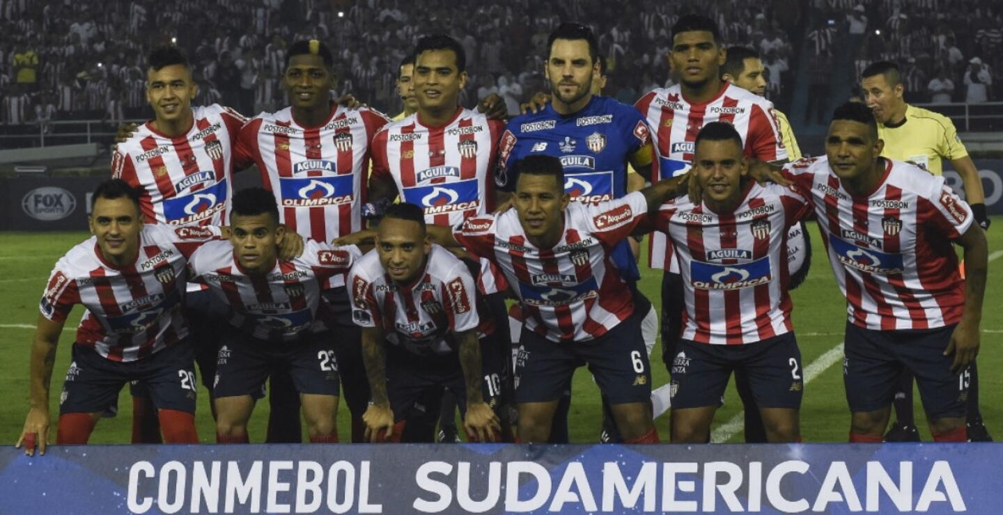 Junior de Barranquilla en la final de la Copa Sudamericana 2018.