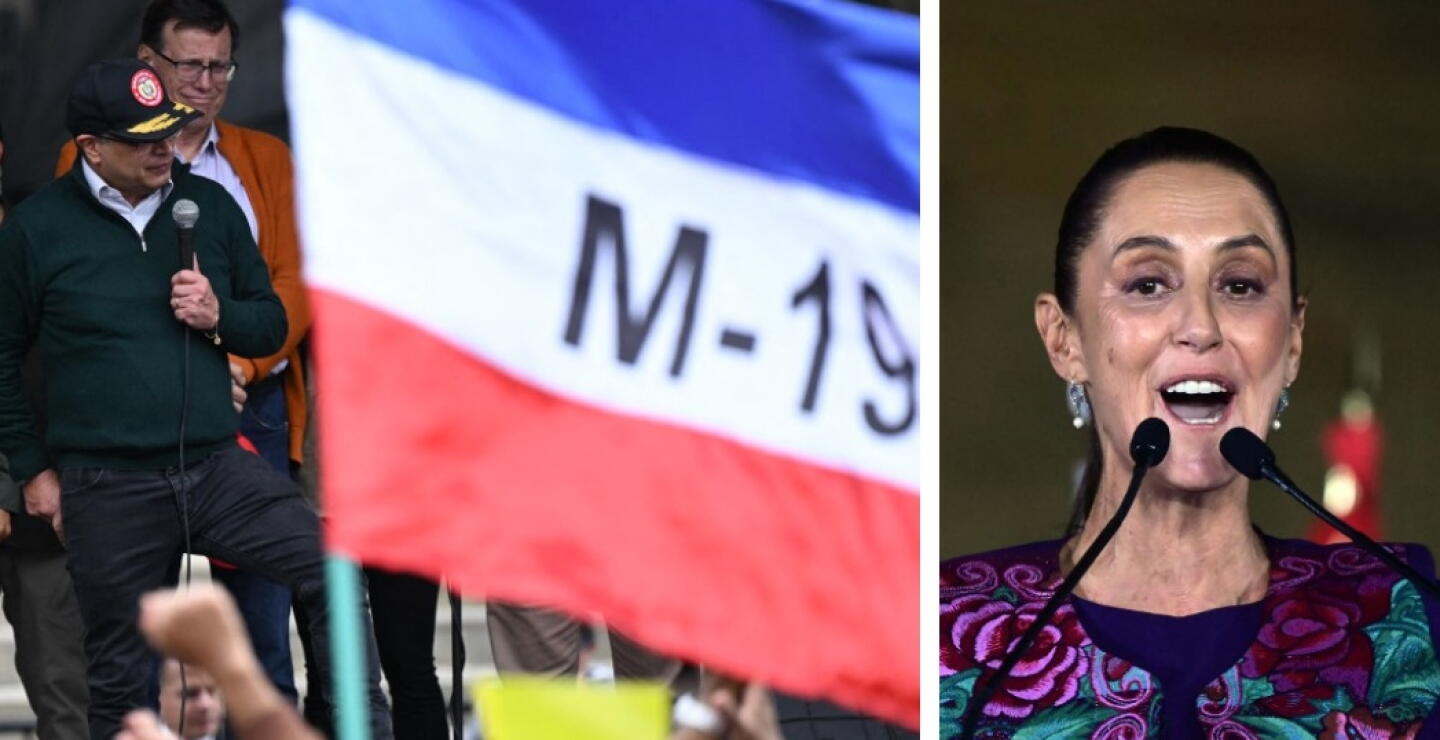 Petro aseguró que Claudia Sheinbaum "ayudó en los tiempos de la clandestinidad al M-19"