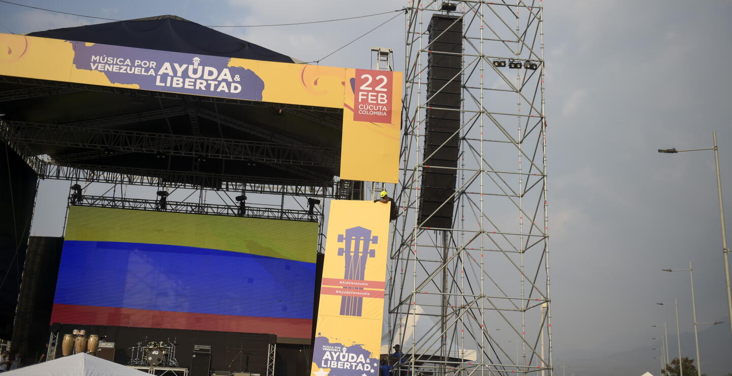 328127_BLU Radio. 'Venezuela Aid Live' - Foto: AFP