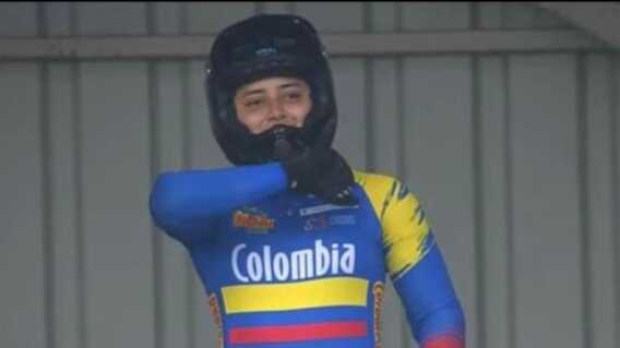 Sharid Fayad, bicicrosista colombiana. Sharid Fayad, bicicrosista colombiana.