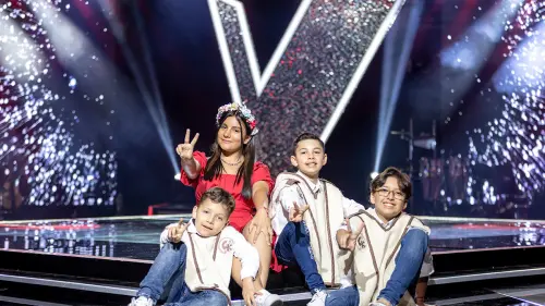 Los Carranga Kids en La Voz Kids 2024.
