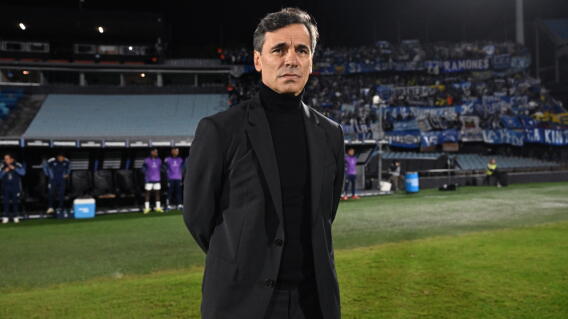 Fabián Bustos, extécnico de Millonarios.