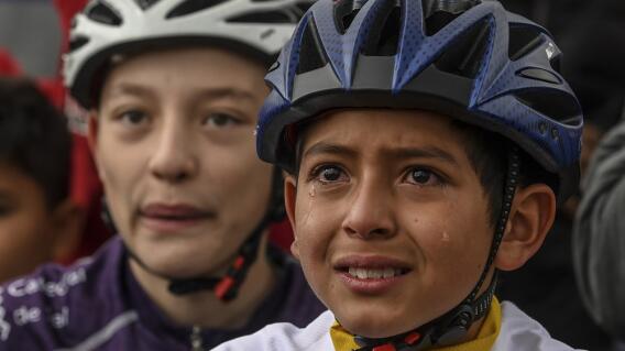 339764_BLU Radio // Niño triunfo Egan // Foto: AFP