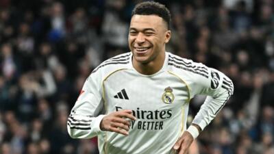Kylian Mbappé, delantero del Real Madrid.