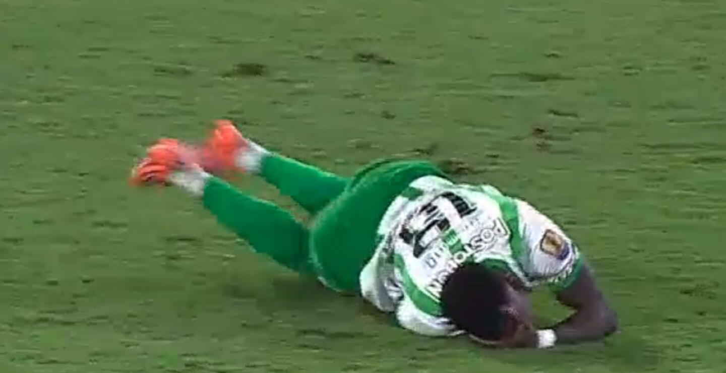 Marino Hinestroza, extremo de Nacional. 